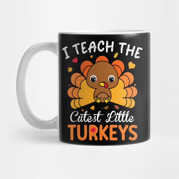 I teach the cutest little turkeys for teacher thanksgiving by MetalHoneyDesigns